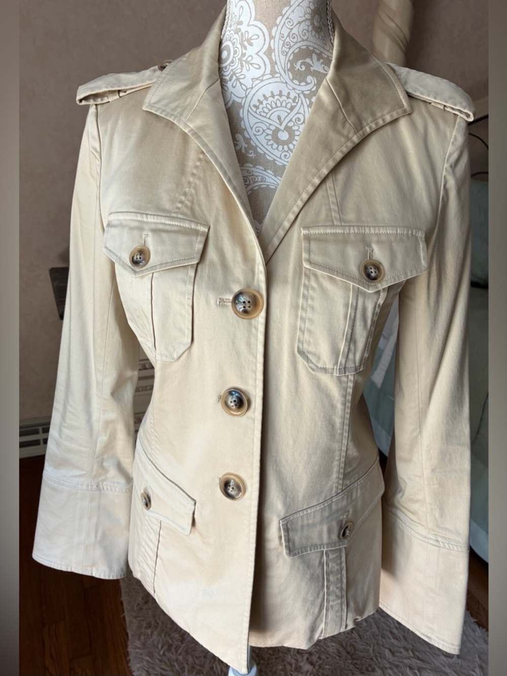 Lafayette 148 New York Button-Front Jacket